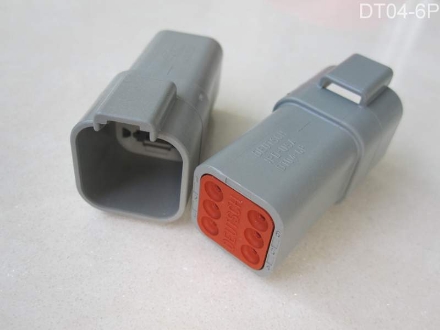 Picture of DT04-6 compatible connector