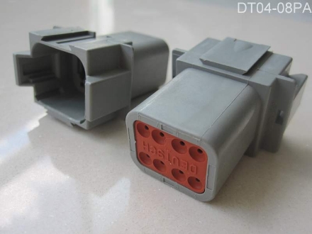 Picture of DT04-8 compatible connector