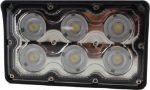 Picture of Larsen LED kit for JD Picker using built-in cab lights.