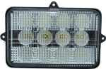 Picture of Larsen LED kit for JD Picker using built-in cab lights.