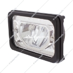 Picture of 4" X 6" Heated LED Headlight Low Beam - Chrome, model 34131