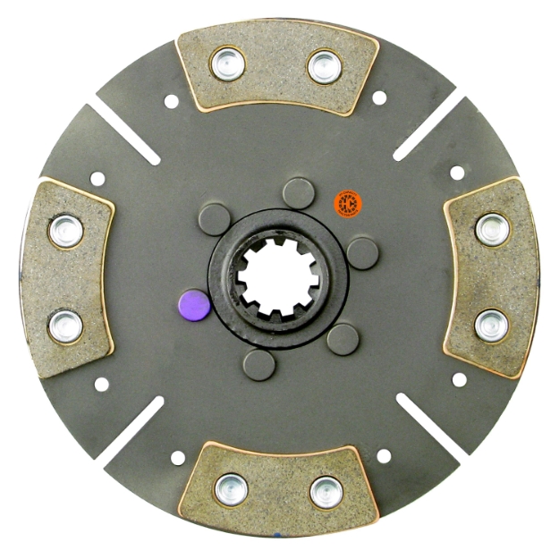 Picture of 8" Transmission Disc, 4 Pad, w/ 1-1/4" 10 Spline Hub - New