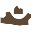 Picture of Cowl Cover, Multi-Brown 