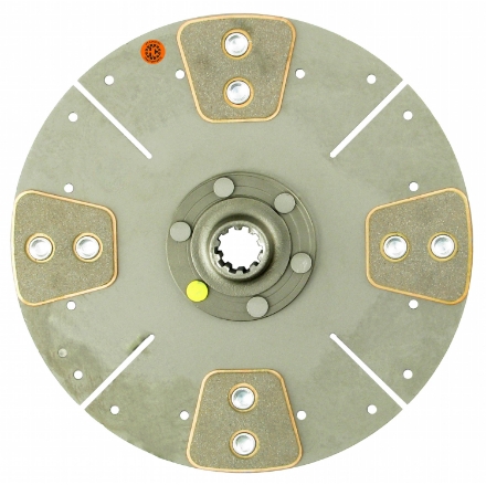 Picture of 10" Transmission Disc, 4 Pad, w/ 1" 10 Spline Hub - Reman