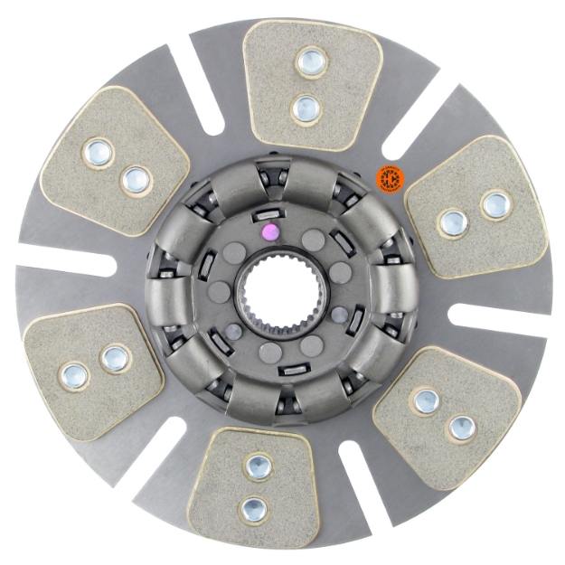 Picture of 12" Transmission Disc, 6 Pad, w/ 1-3/4" 27 Spline Hub - Reman