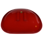 Picture of Pan Seat, Red & White Vinyl