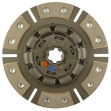 Picture of 9" Transmission Disc, 4 Pad, w/ 1-1/4" 6 Spline Hub - New