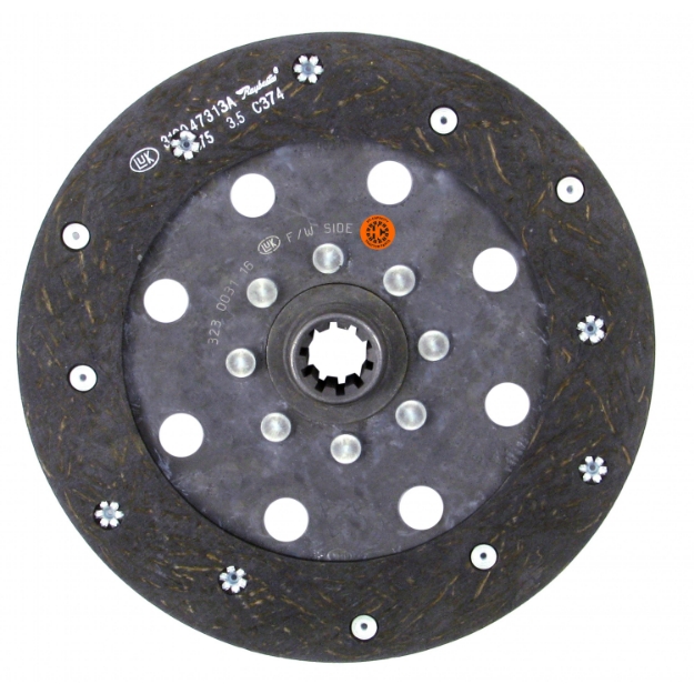 Picture of 9" LuK PTO Disc, Woven, w/ 1" 10 Spline Hub - New