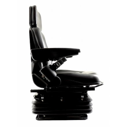 Picture of High Back Seat, Black Vinyl w/ Mechanical Suspension