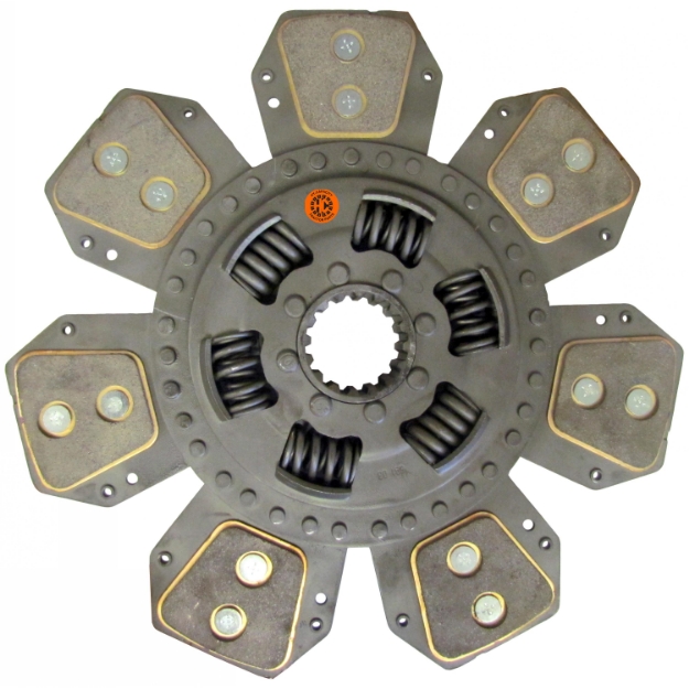 Picture of 12-1/4" Transmission Disc, 7 Pad, w/ 1-3/4" 16 Spline Hub - Reman