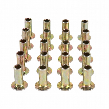 Picture of Rivet Package, 1/2" Brass Plated, (Pkg. of 20)