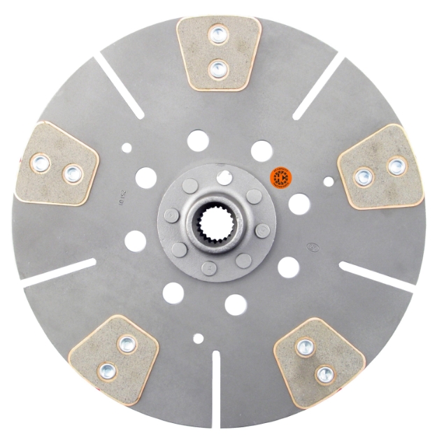 Picture of 12-1/4" PTO Disc, 5 Pad, w/ 1-1/16" 20 Spline Hub - New