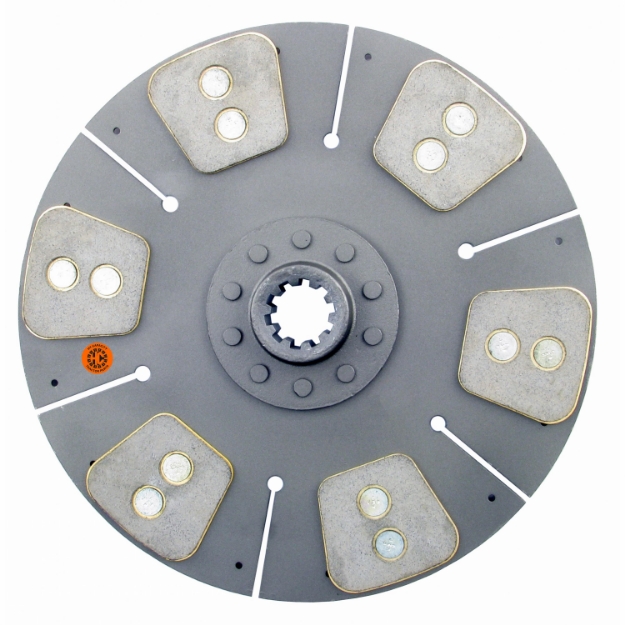 Picture of 13" Transmission Disc, 6 Pad, w/ 1-1/2" 10 Spline Hub - Reman