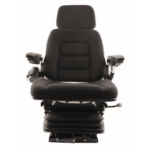 Picture of High Back Seat, Black Fabric w/ Mechanical Suspension