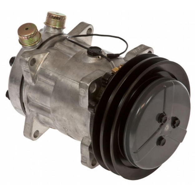 Picture of Sanden SD7H15 Compressor, w/ 2 Groove Clutch - New