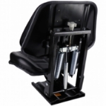 Picture of Low Back Seat, Black Vinyl w/ Mechanical Suspension