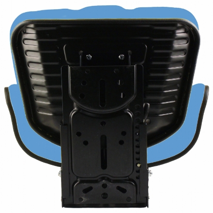 Picture of Wrap-Around Seat, Blue Vinyl w/ Mechanical Suspension