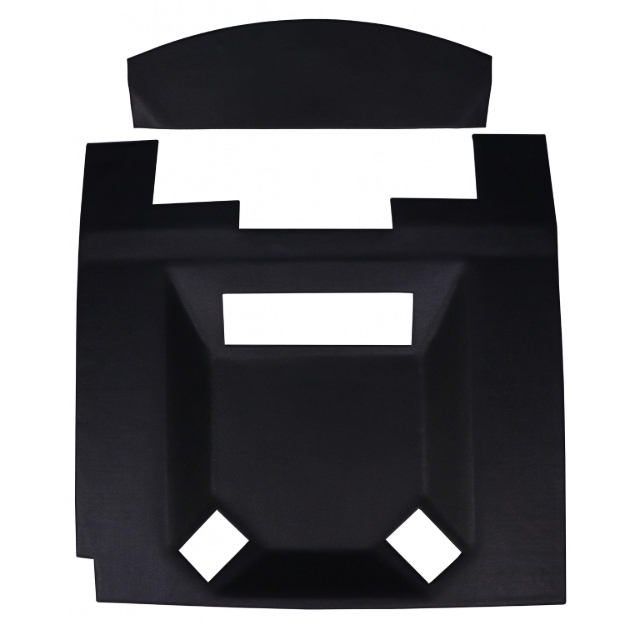 Picture of Main Headliner, Black Tan Vinyl w/ Formed Plastic