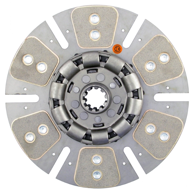 Picture of 12" Transmission Disc, 6 Pad, w/ 1-1/2" 10 Spline Hub - Reman