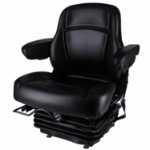 Picture of Sears Mid Back Seat, Black Vinyl Seat, w/ Mechanical Suspension