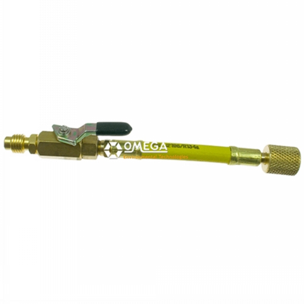 Picture of Manual Shut Off Valve, R134A, Yellow Hose
