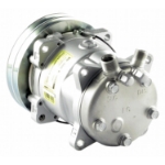 Picture of Sanden SD5H14 Compressor, w/ 2 Groove Clutch - New