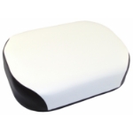 Picture of Seat Cushion, Black & White Vinyl, Classic Style