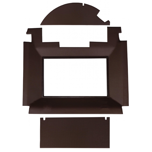 Picture of Headliner, Brindle Brown Vinyl w/ Formed Plastic