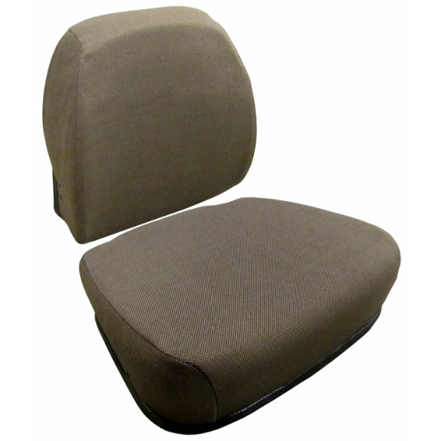 Picture of Cushion Set, Dark Brown Fabric, Personal Posture w/ Mechanical Suspension - (2 pc.)