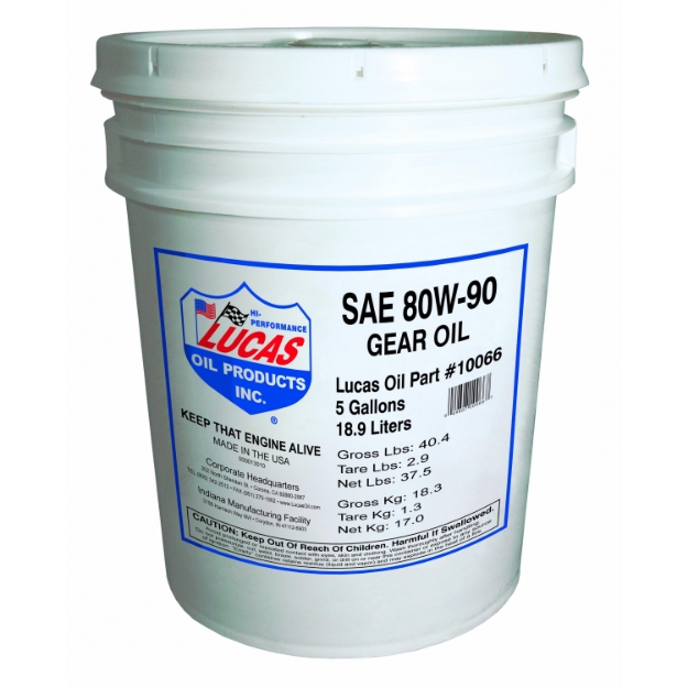 Picture of Lucas Heavy Duty 80W-90 Gear Oil, 5 gal. Pail