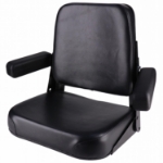 Picture of Low Back Seat, Black Vinyl