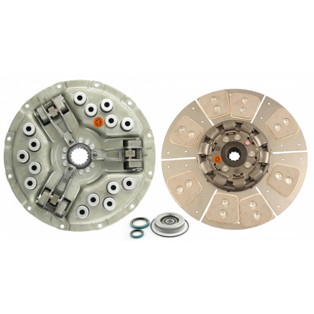 Picture of 14" Single Stage Clutch Kit, w/ 8 Large Pad Disc, Bearings & Seals - New