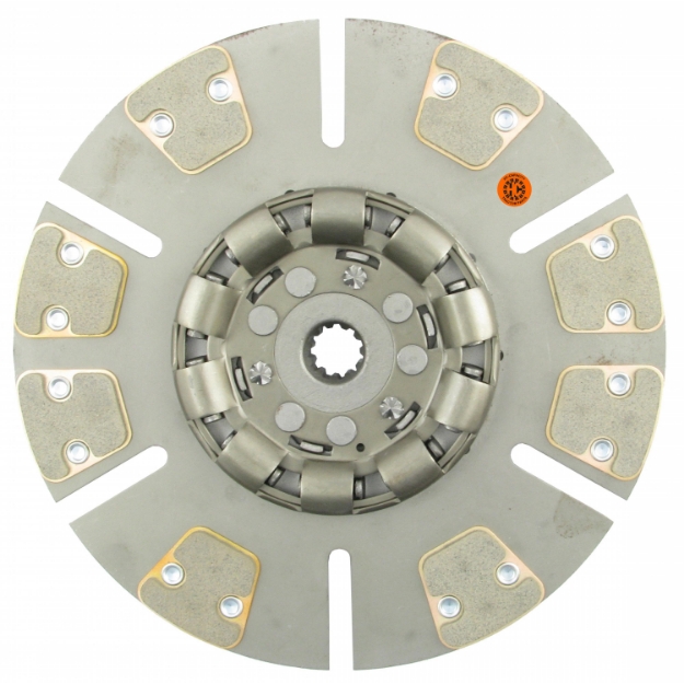 Picture of 14" Transmission Disc, 8 Pad, w/ 1-3/16" 11 Spline Hub - Reman