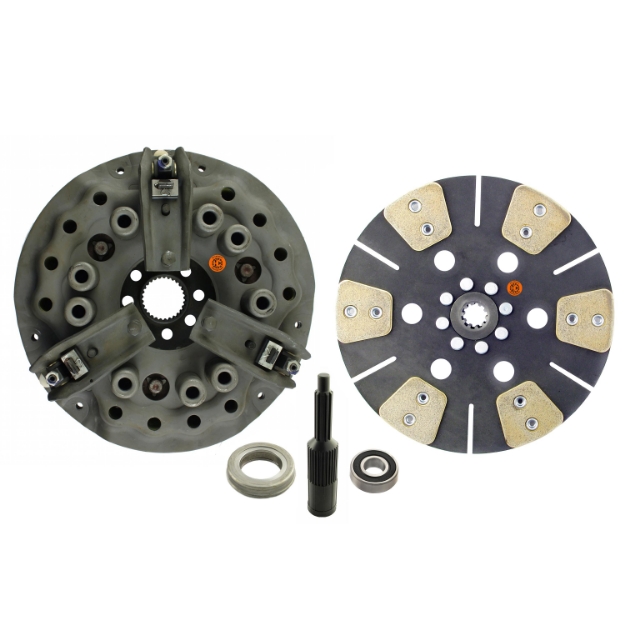 Picture of 11" Dual Stage Clutch Kit, w/ 6 Pad Disc, Bearings & Alignment Tool - New
