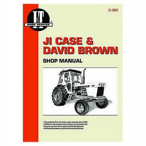 Picture of I&T Service Manual, Case & David Brown (IT Shop)