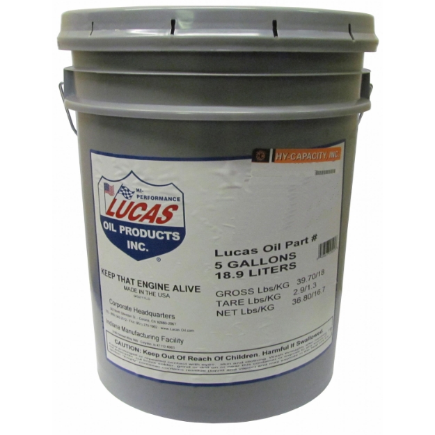 Picture of Lucas Synthetic SAE 5W-40 Motor Oil, 5 gal. Pail