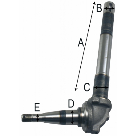 Picture of Spindle, 2WD, LH