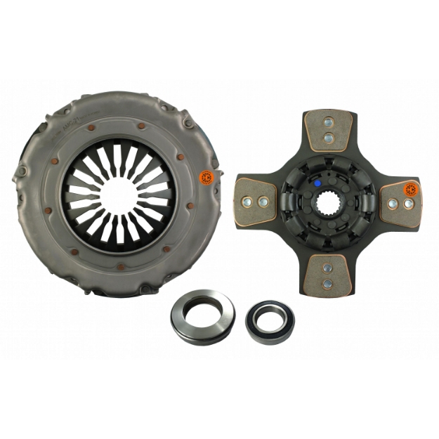 Picture of 12" Diaphragm Clutch Kit, w/ 4 Large Pad Disc & Bearings - Reman