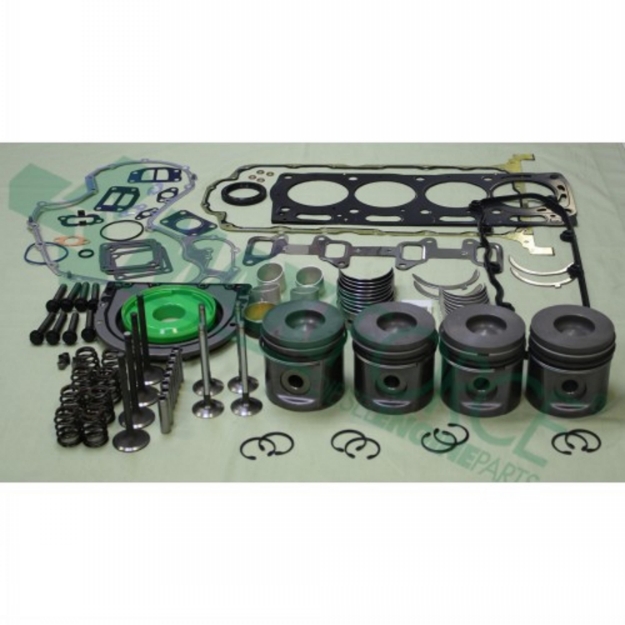 Picture of Premium Overhaul Kit, Perkins 1104C-44; 1104C-E44; 1104A-44 Diesel Engine, Standard Pistons
