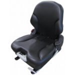 Picture of Grammer Low Back Seat, Black Vinyl w/ Mechanical Suspension