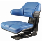 Picture of Wrap-Around Seat, Blue Vinyl w/ Mechanical Suspension