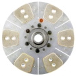 Picture of 12" Transmission Disc, 6 Pad, w/ 1-3/8" 21 Spline Hub - Reman