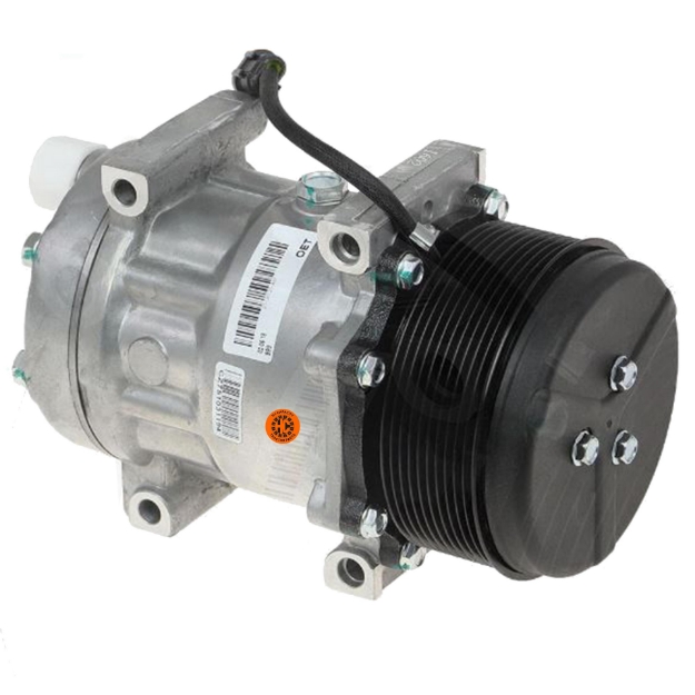 Picture of Sanden SD7H15 Compressor, w/ 10 Groove Clutch - New