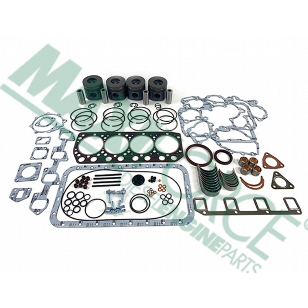 Picture of Major Overhaul Kit, Perkins 1104C-44T Diesel Engine, Standard Pistons