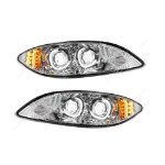 Picture of Chrome LED Projection Headlights for 2006-2017 International PROSTAR