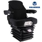 Picture of Grammer Mid Back Seat, Black & Gray Fabric w/ Air Suspension