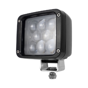 Picture of LED-B40-7°, a 40 watt blue 7° Spot beam for Spray boom/ Nozzle lights. Glass lens.