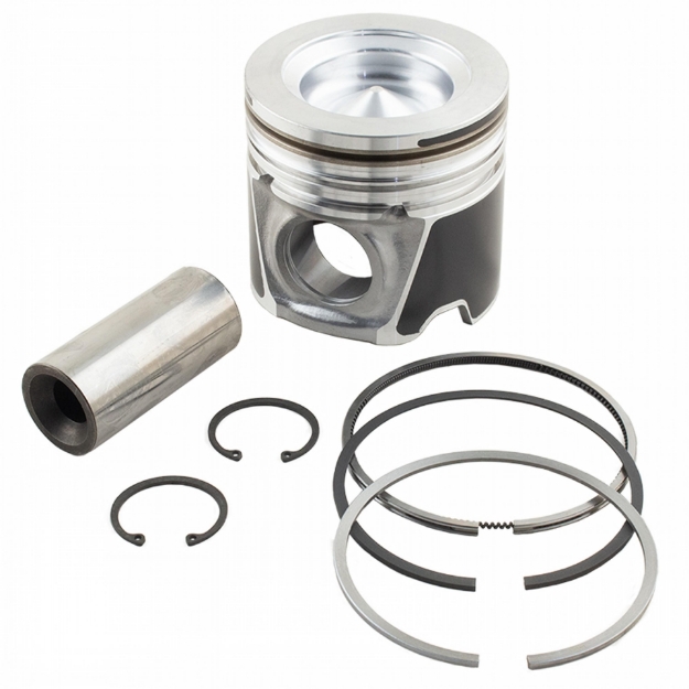 Picture of Piston & Rings, Standard, 59.5mm bowl diam., 7mm from top of piston to top of 1st ring