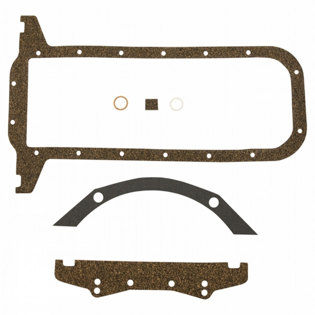 Picture of Oil Pan Gasket, steel pan with ears