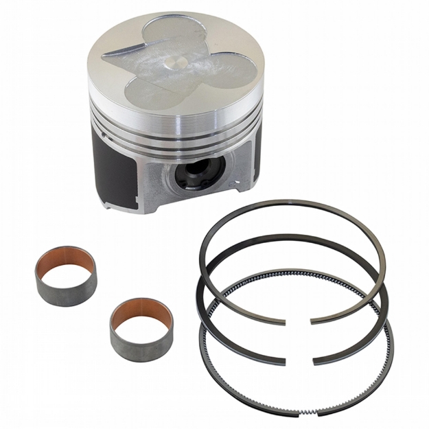 Picture of Piston & Rings, .50mm Oversize, with pin bushing
